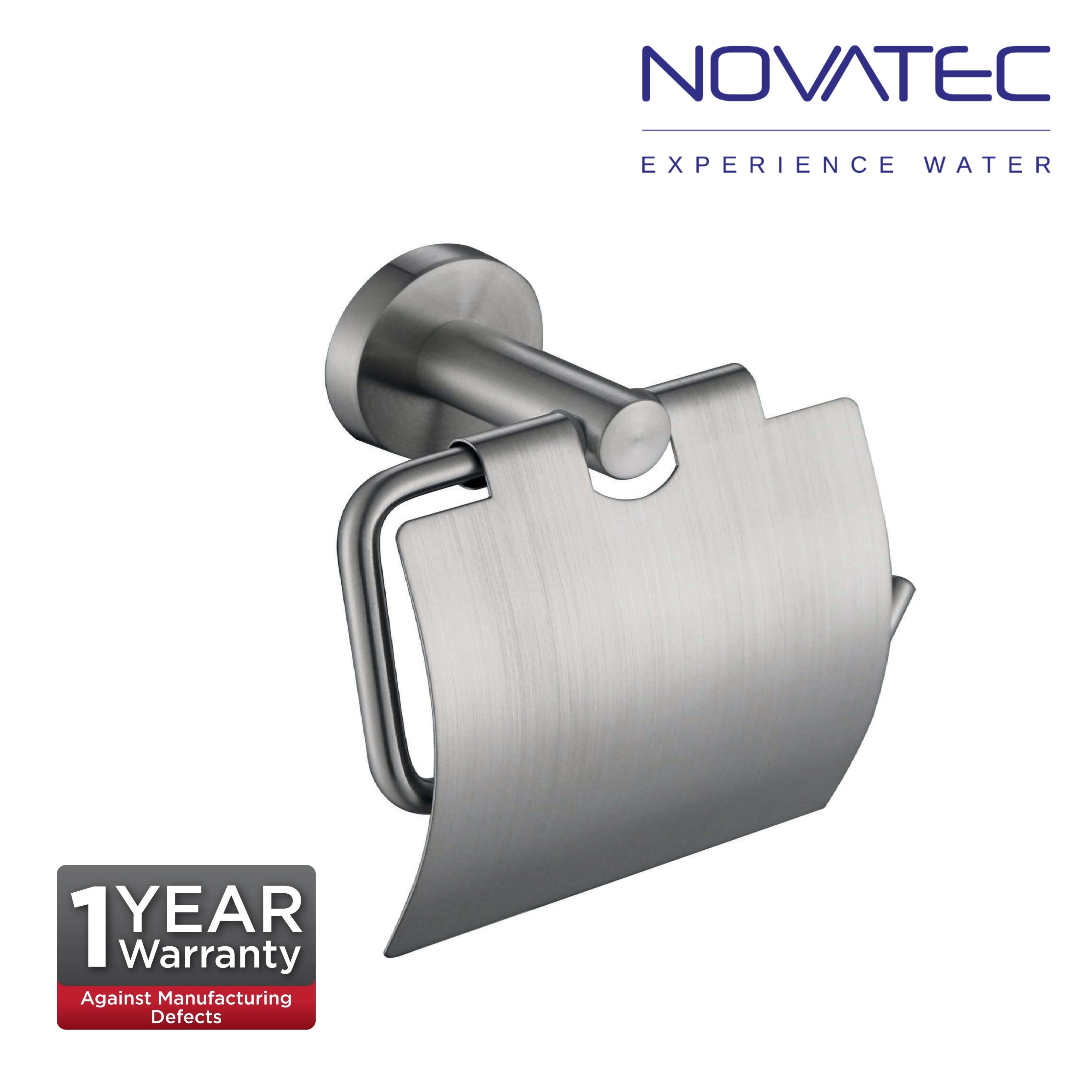 Novatec Aria Stainless Steel Paper Holder - Matt  (NV2507)