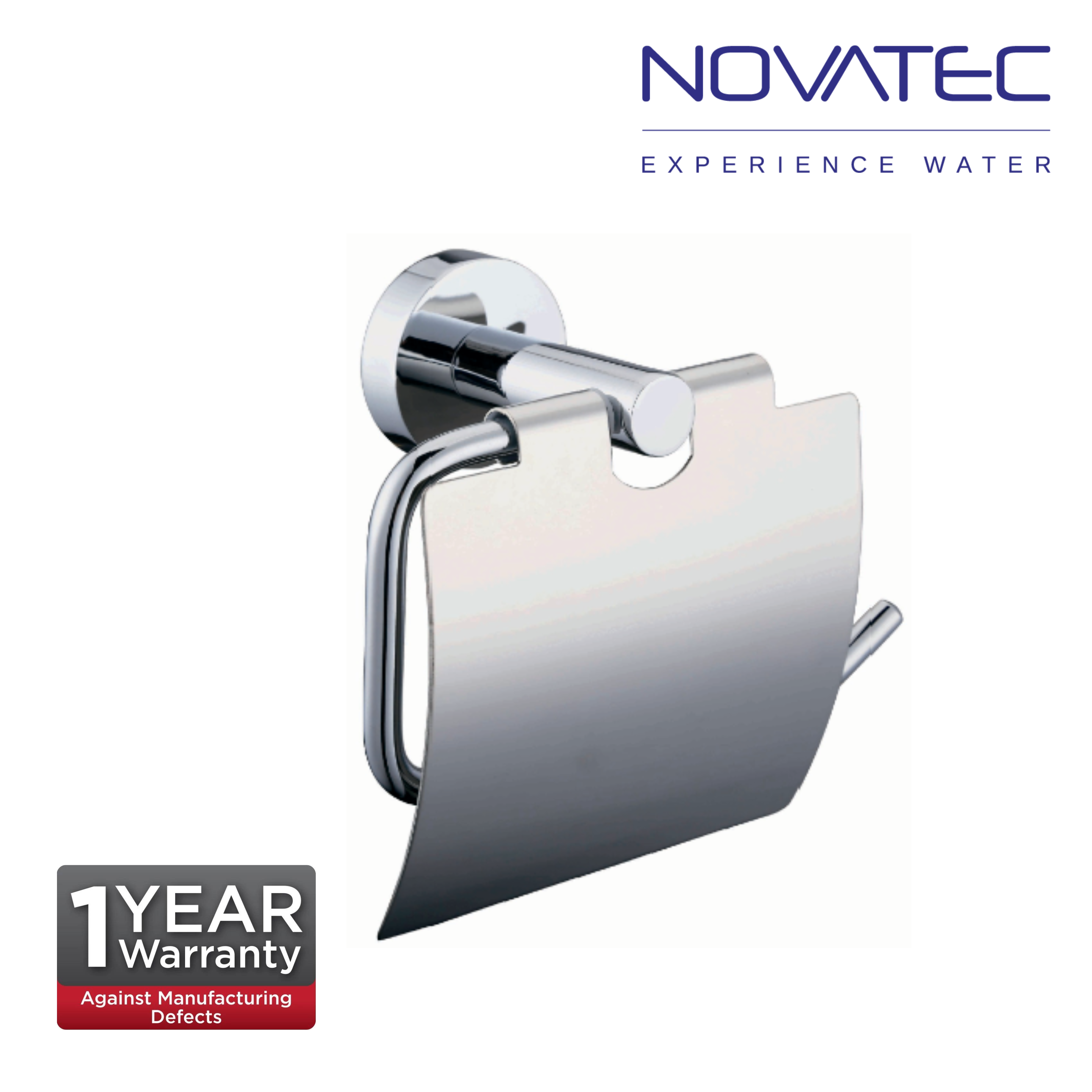 Novatec Aria Stainless Steel Paper Holder  (NV25507)