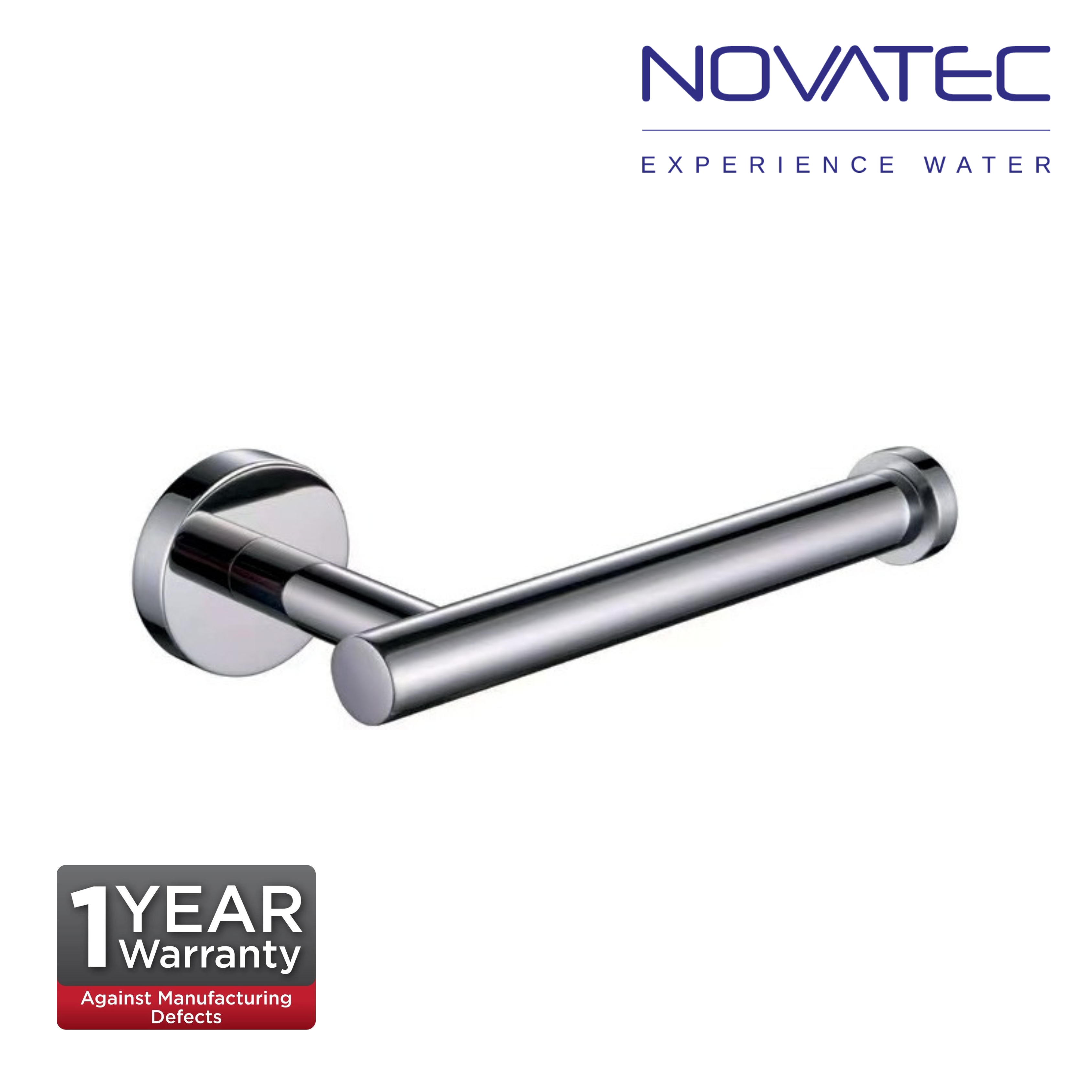 Novatec Aria Stainless Steel Paper Holder  (NV25507R)