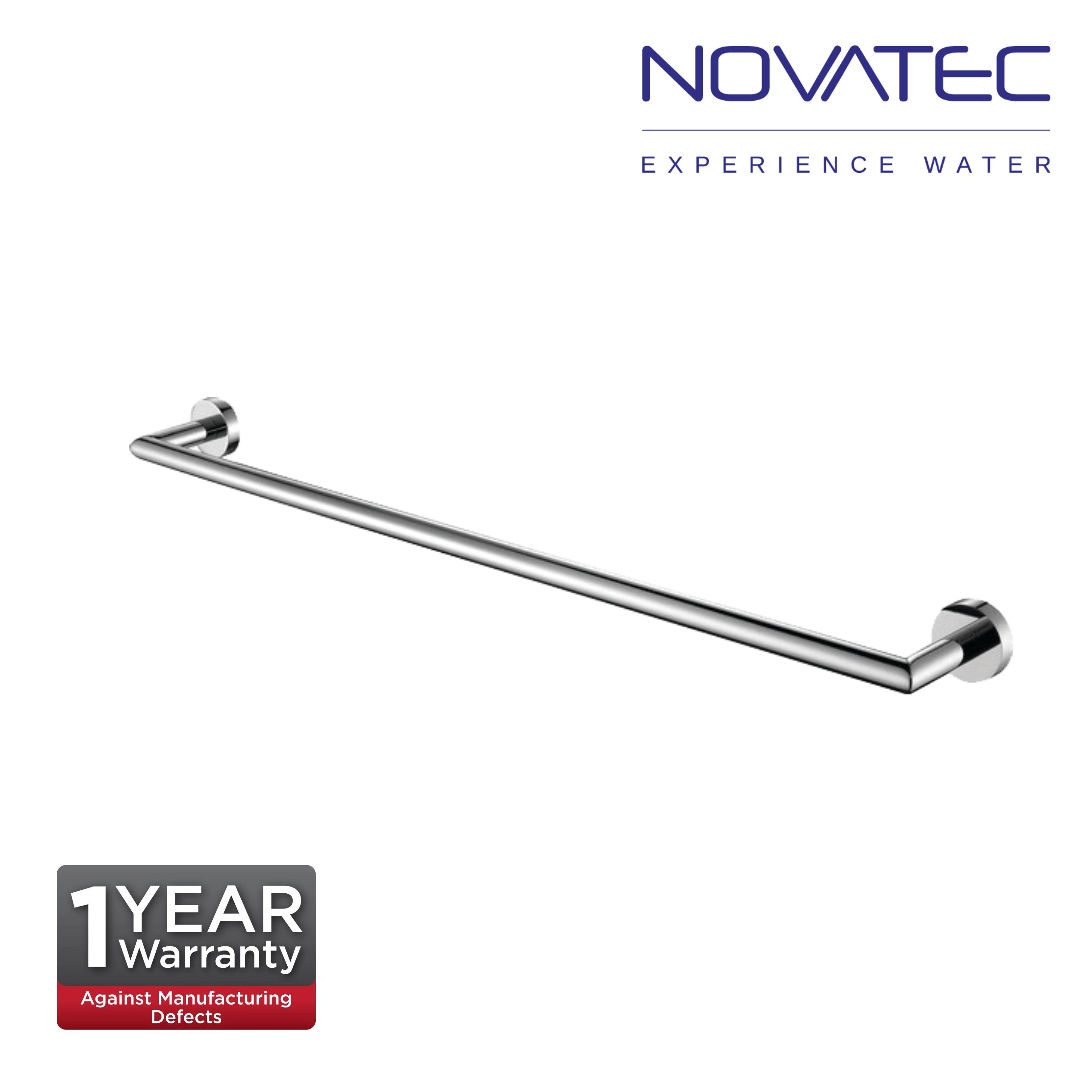 Novatec Ceres Chrome Plated Towel Rail (NVB3303)