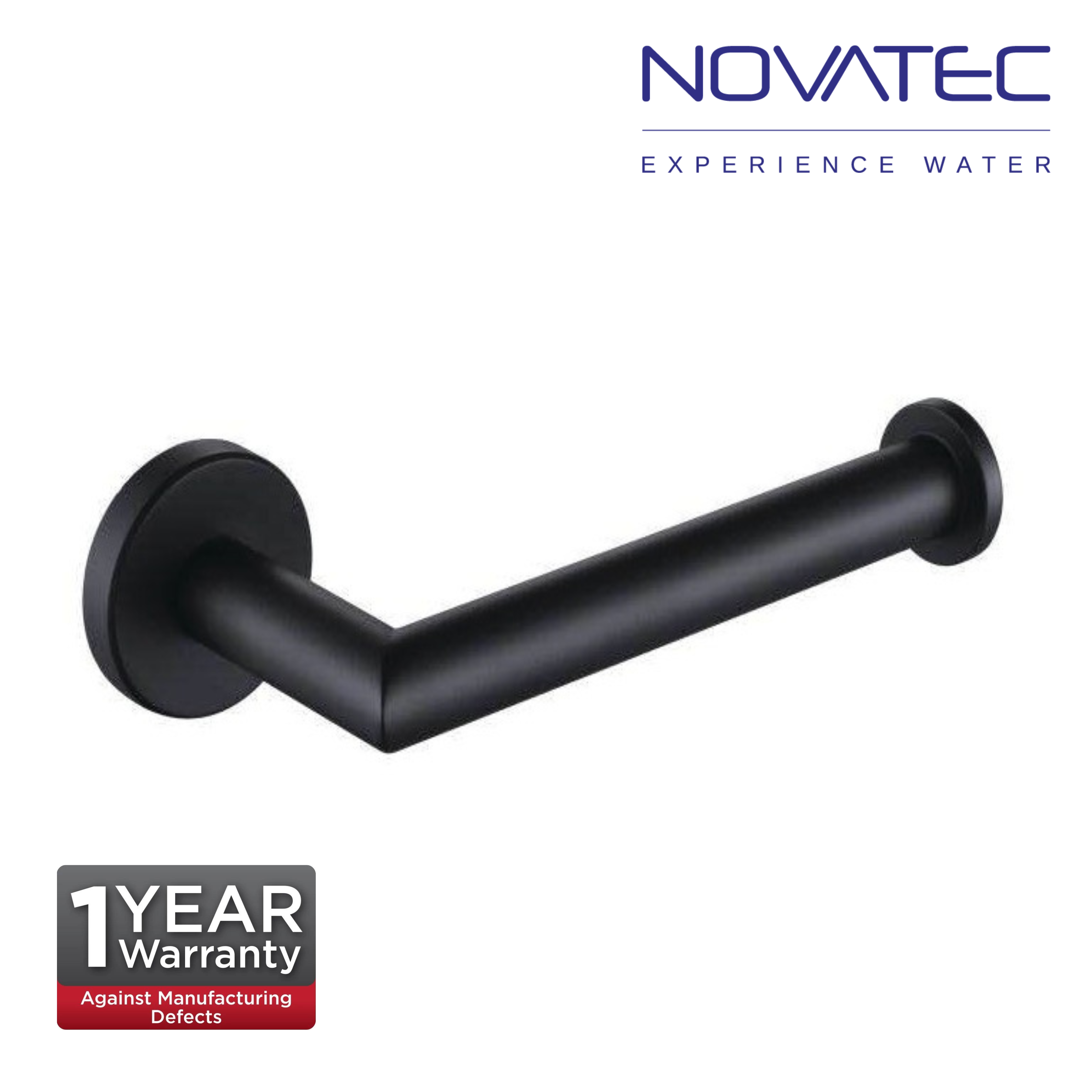 Novatec Ceres Paper Holder - Matt Black (NVB3307-BL)