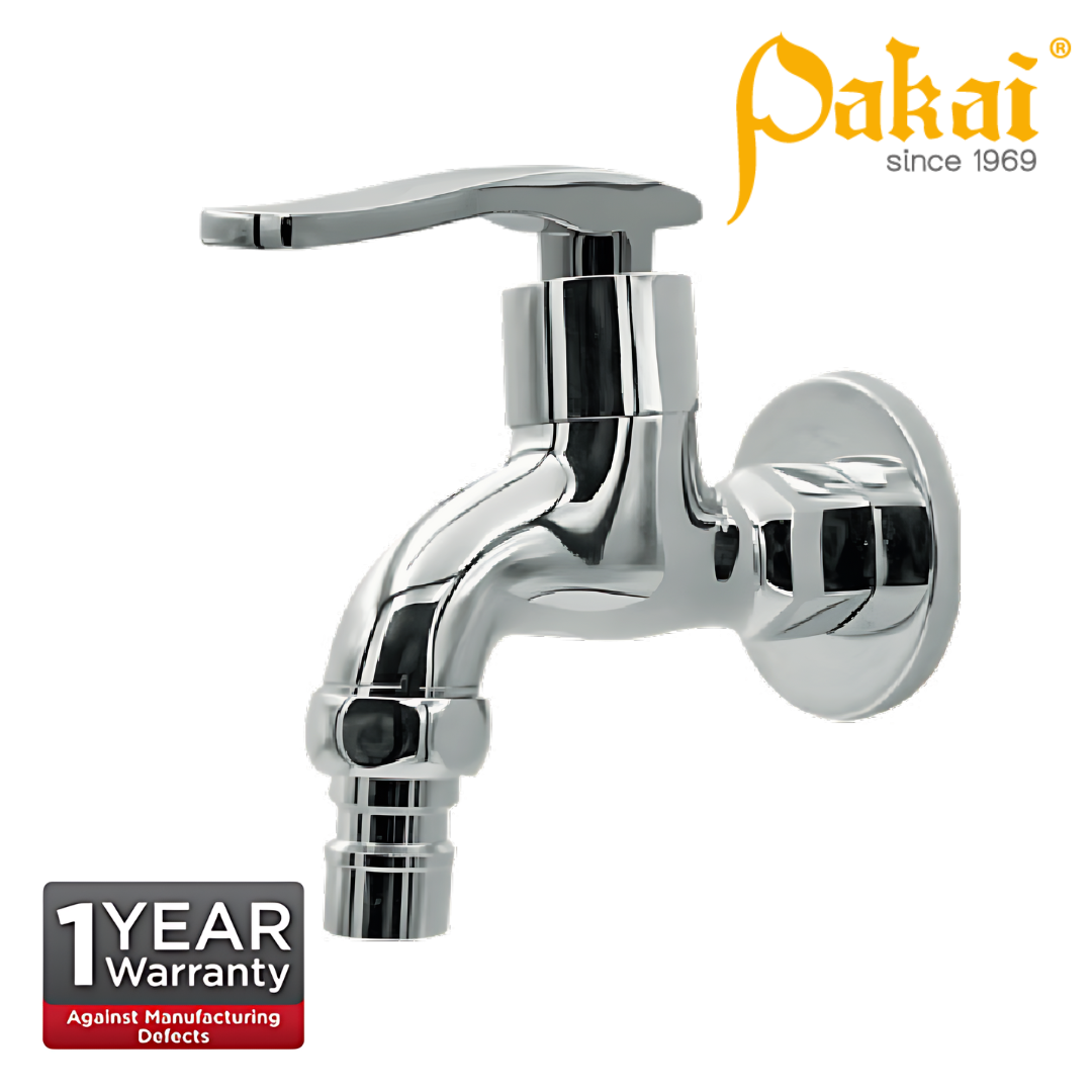 Pakai EKON Chrome Plated Short Hose Bib Tap With 1/2