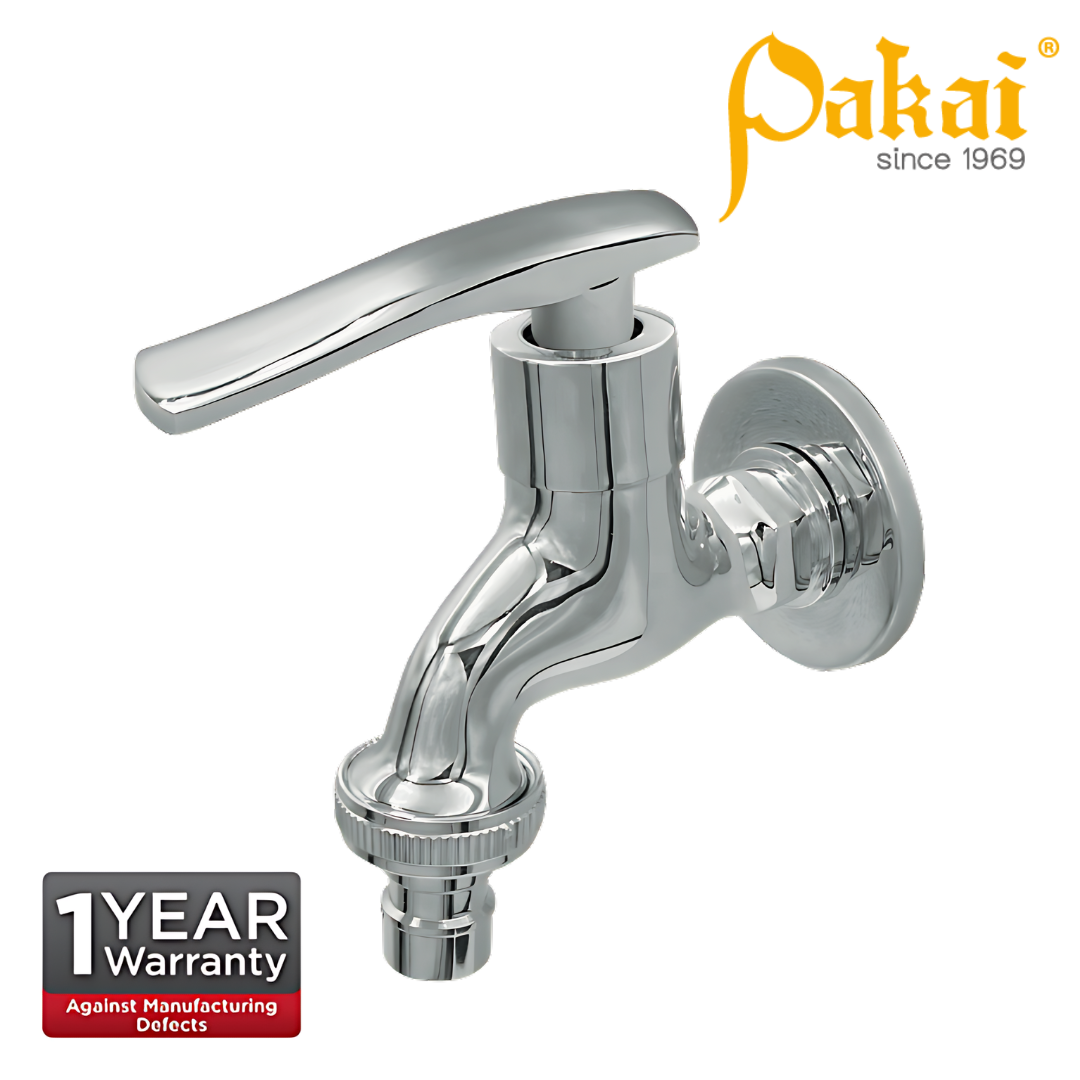 Pakai EKON Chrome Plated Short Hose Bib Tap With 3/4