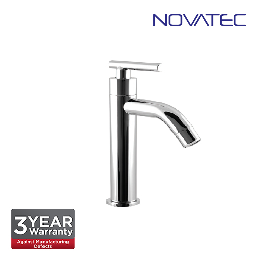 Novatec Chrome Plated Basin Pillar Tap F9-2024