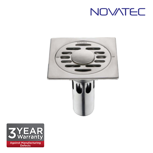 Novatec 4 X 4 INCH Stainless Steel Grade 304 Floor Grating FT125-4