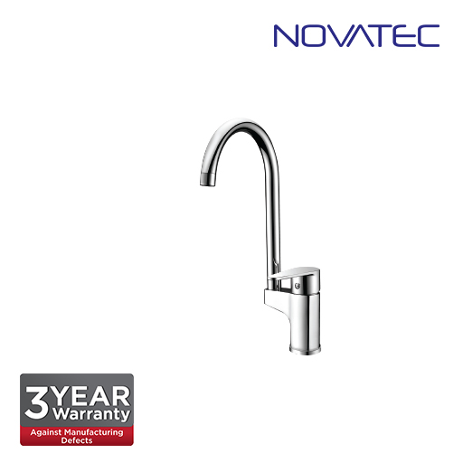 Novatec Single Lever Sink Mixer With Swivel Spout NC20055