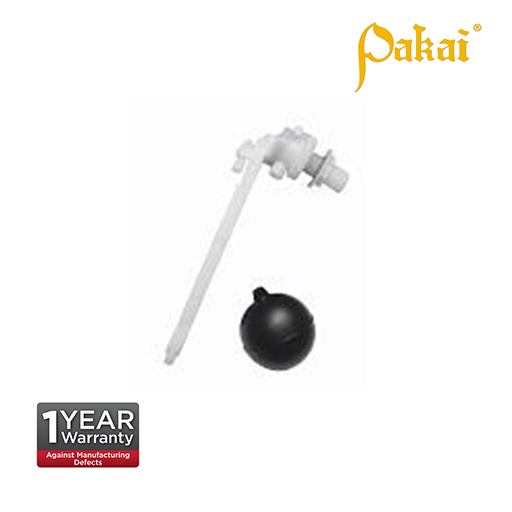 Pakai Side Inlet Ball Cock Available Arm 6inch