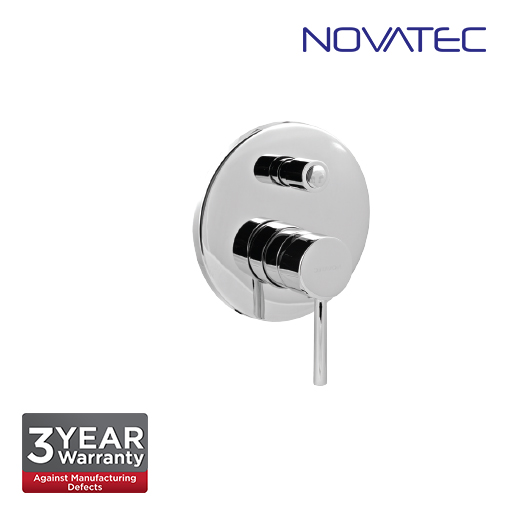 Novatec Chrome Plated Single Lever Concealed Mixer With Diverter RB5013-R