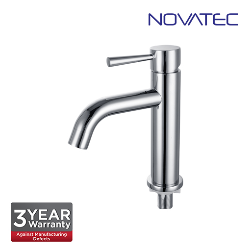 Novatec Chrome Plated Basin Pillar Tap RC5088