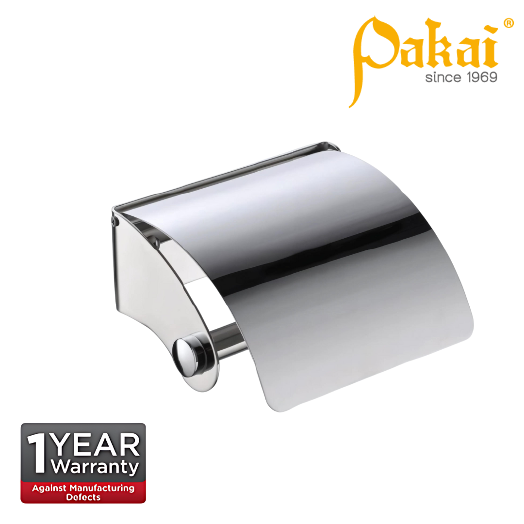 Pakai Stainless Steel Paper Holder - Chrome Finish (Grade 201)