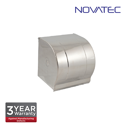 Novatec Stainless Steel Suface Mount Anti-Splash Toilet Roll Holder TPH9900