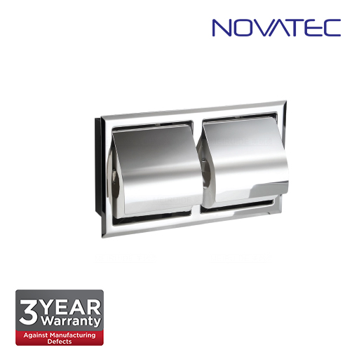 Novatec Stainless Steel In-Wall Paper Holder TPH-A119