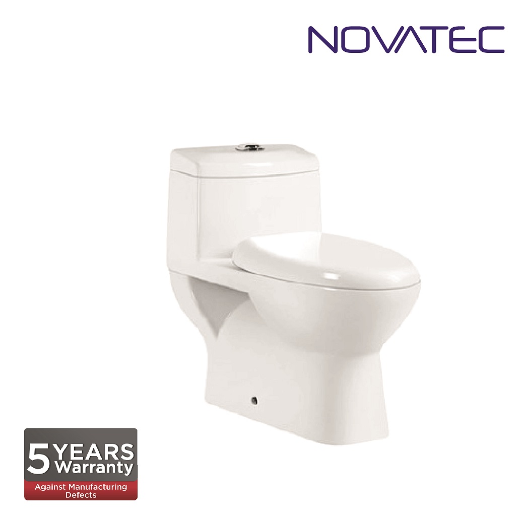 Novatec SW Seville One Piece Wash Down
Pedestal Water Closet WC1001P