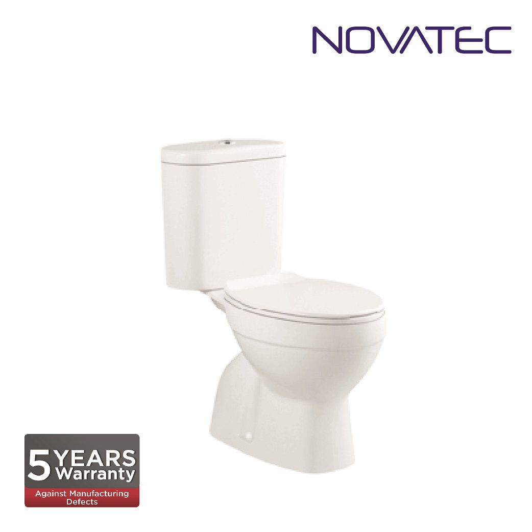 Novatec SW Narva Light Duty Toilet Seat CoverClose Couple Wash Down Pedestal Water Closet WC2001S