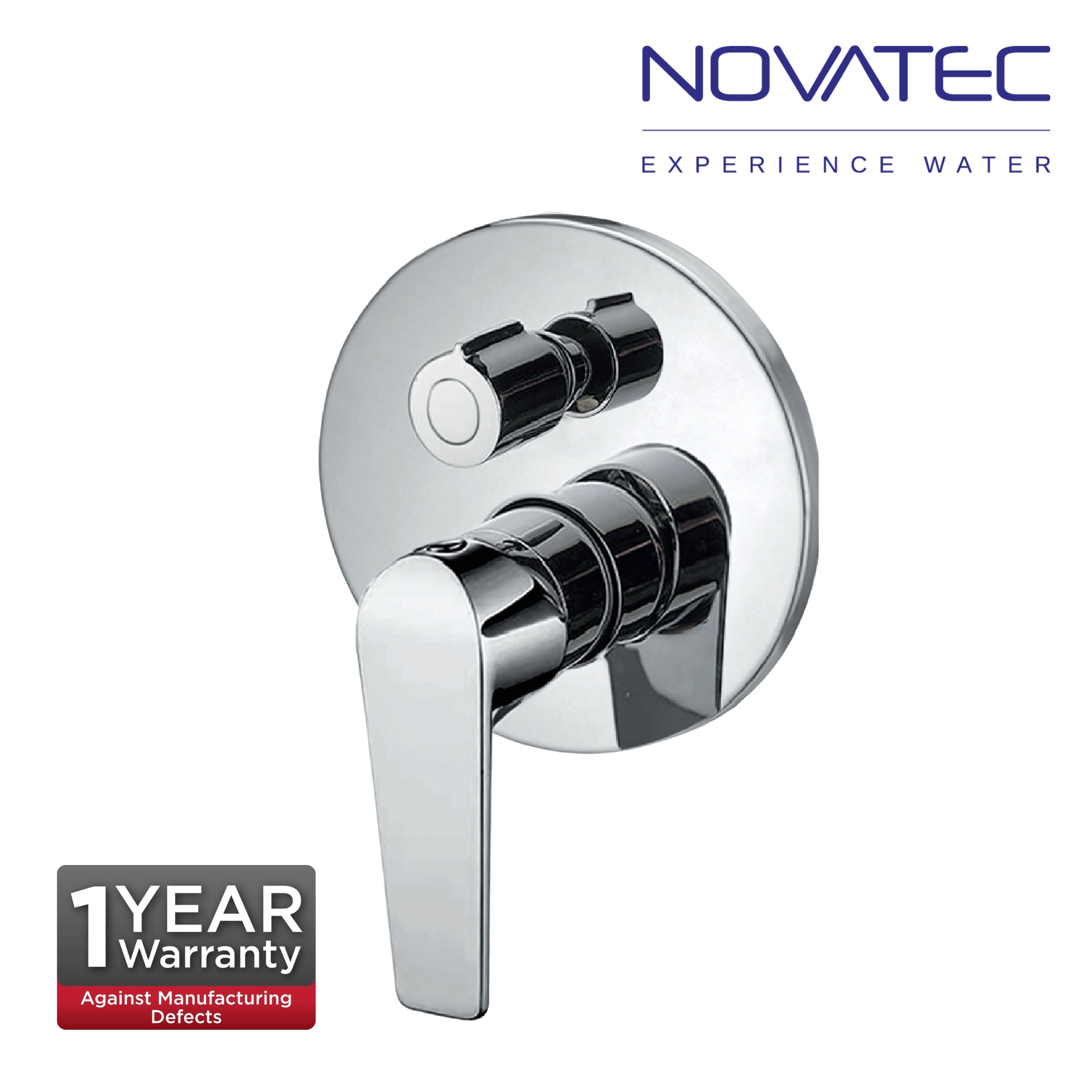 Novatec Zentro Series Concealed Mixer With Diverter